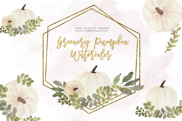Autumn Pumpkin Clipart Fall Illustration