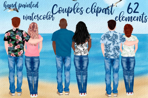 Couples Clipart for Commercial Illustrations: A Seller’s Perspective