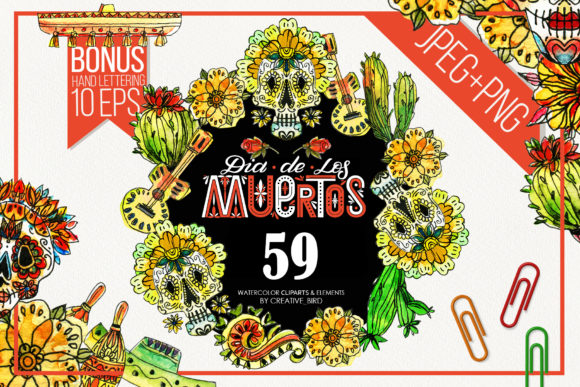 Dia De Los Muertos - Day of the Dead Illustrations