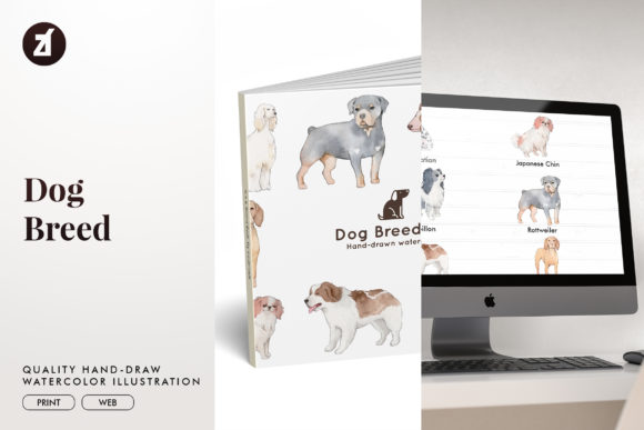 Dog Breed Set5 Illustrations