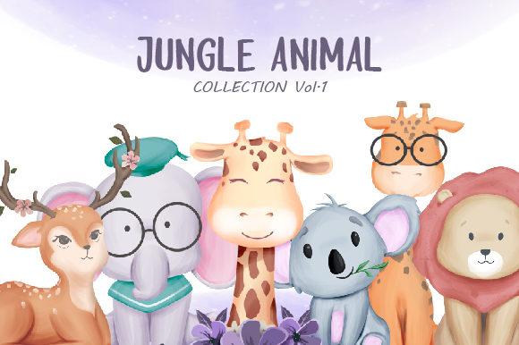 Jungle Animal Vol.1 Illustrations